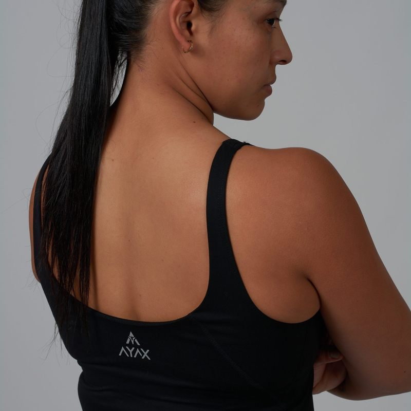 Solid Crop Tank Top for Women